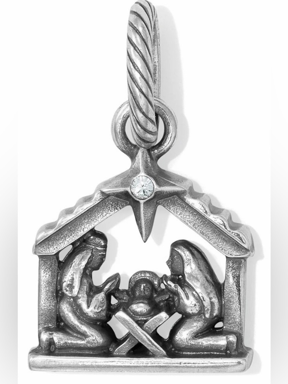 ⛄️ Brighton Christmas ‘Nativity’ Silver RETIRED Charm!